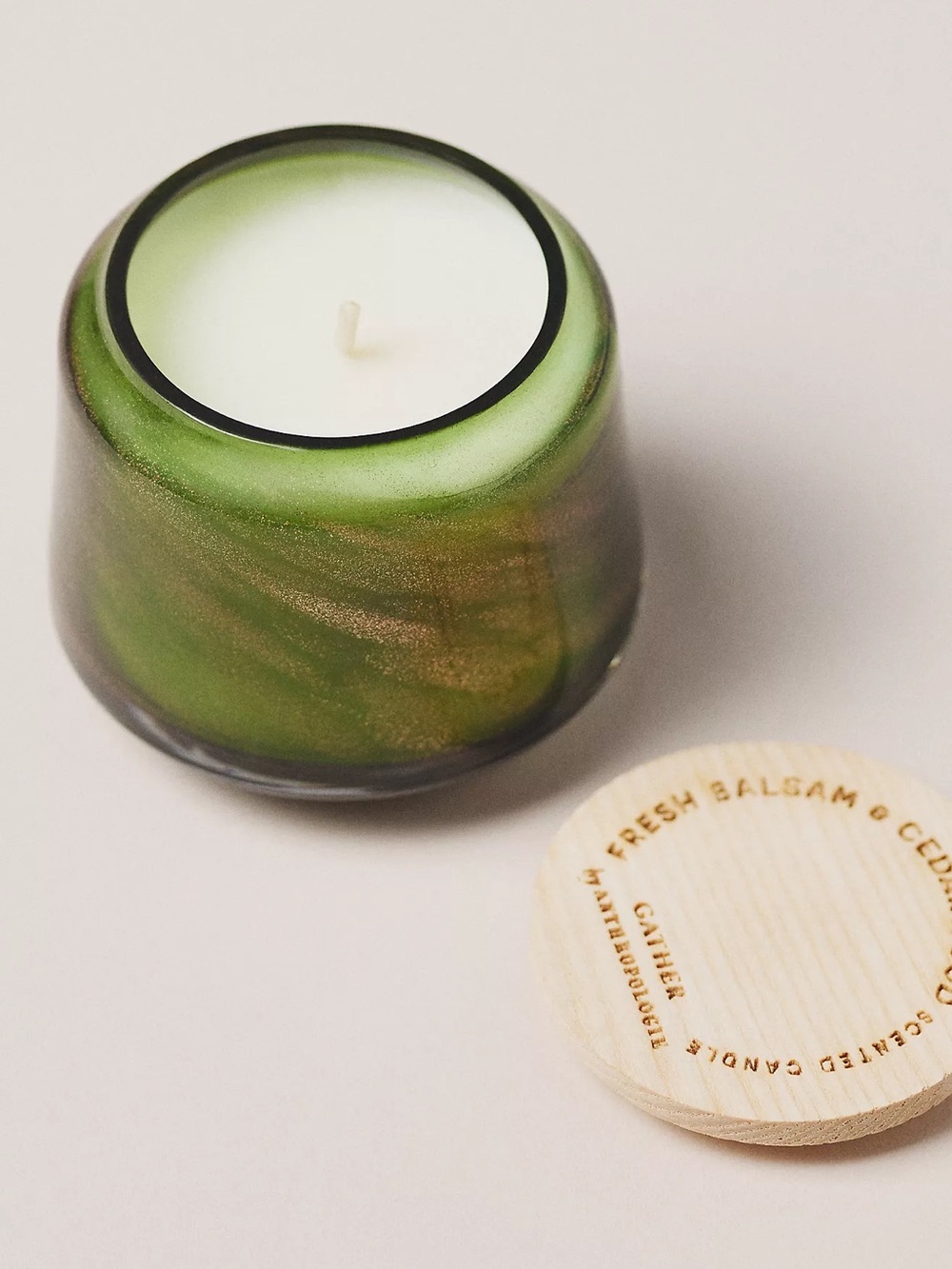 NWOT | Anthropologie Gather | Fresh Balsam & Cedarwood Scented Candle